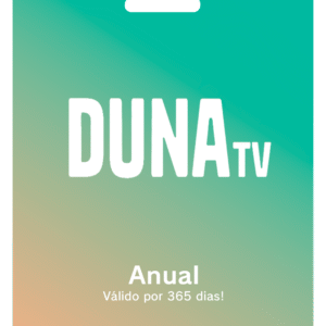 Recarga Duna Tv Anual - Código de Acesso 365 Dias