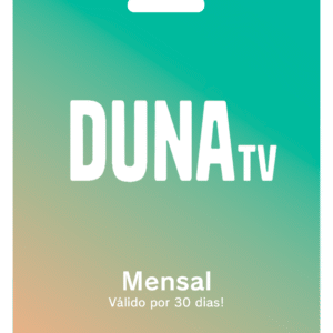 Recarga Duna Tv Mensal - Código de Acesso 30 Dias