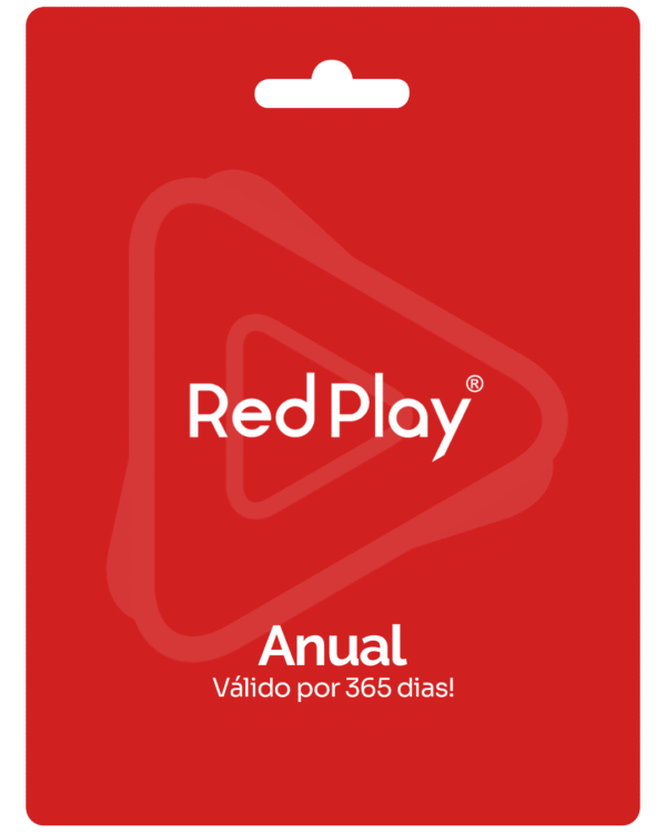 Recarga RedPlay Anual - Código de Acesso 365 Dias