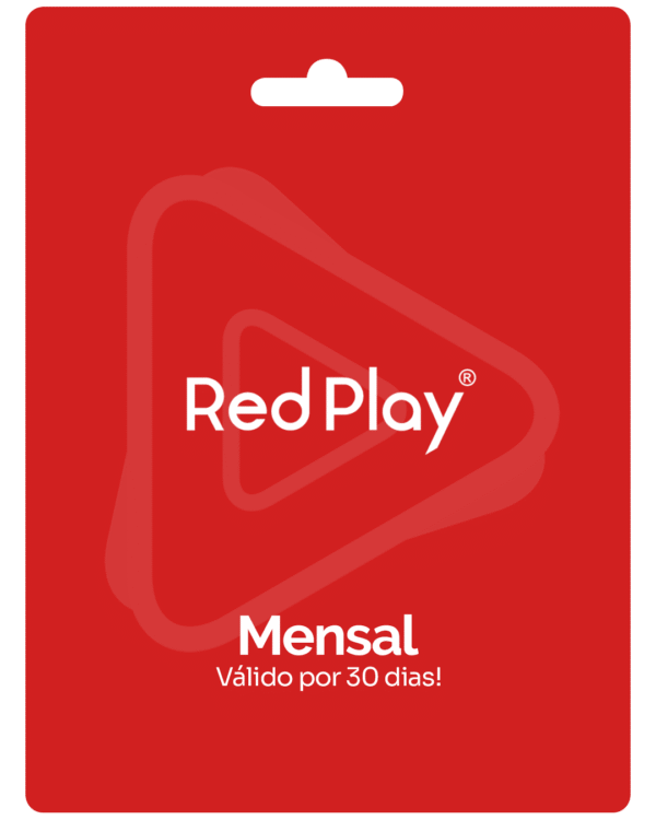 Recarga RedPlay Mensal - Código de Acesso 30 Dias