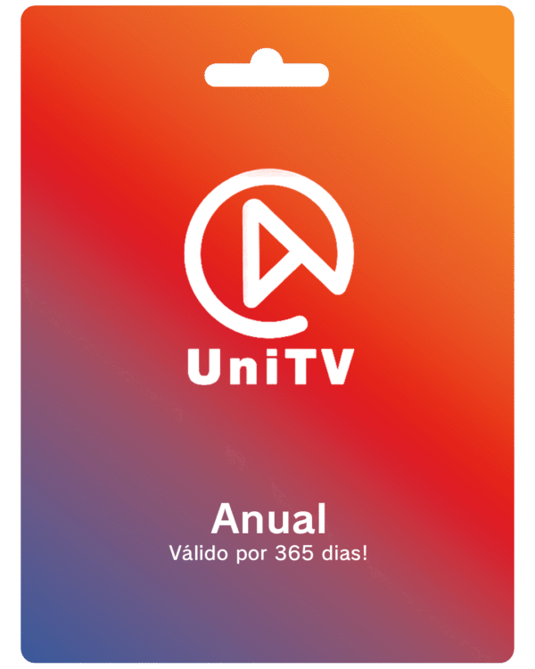Recarga UniTv Anual - Código de Acesso 365 Dias