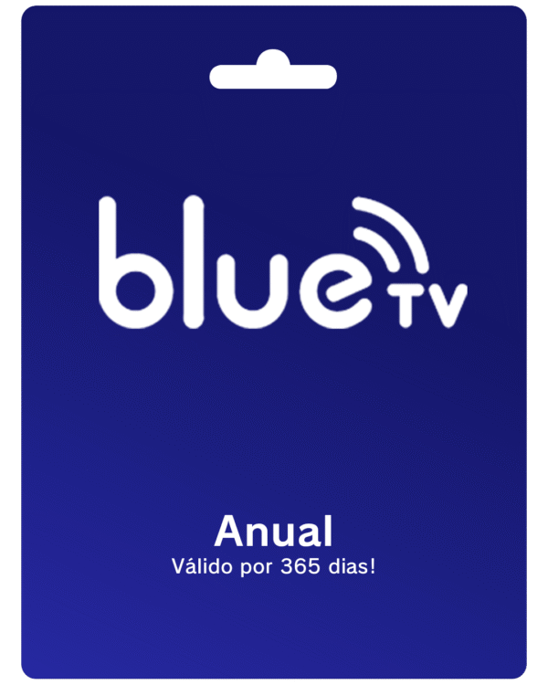 Recarga Blue Tv Anual - Código de Acesso 365 Dias